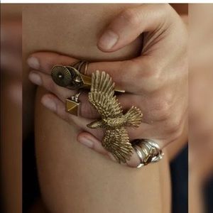 RARE Spell & the Gypsy Collective Etana Eagle Ring